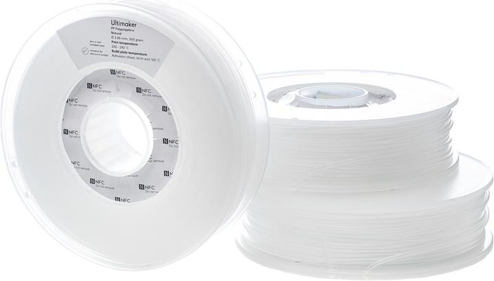 Immagine prodotto Ultimaker 3 Filamento PP (PP, 2.85 mm, 500 g, Trasparente)