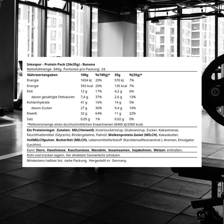 Actual product image Inkospor Protein Pack (Banana, 1 pcs., 840 g)