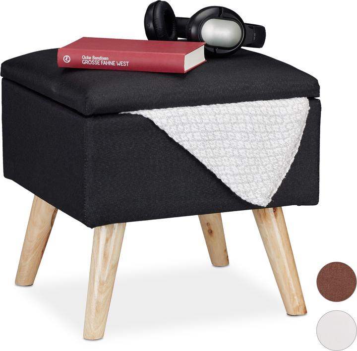 Immagine prodotto Relaxdays Sgabello con Contenitore, Vari Colori