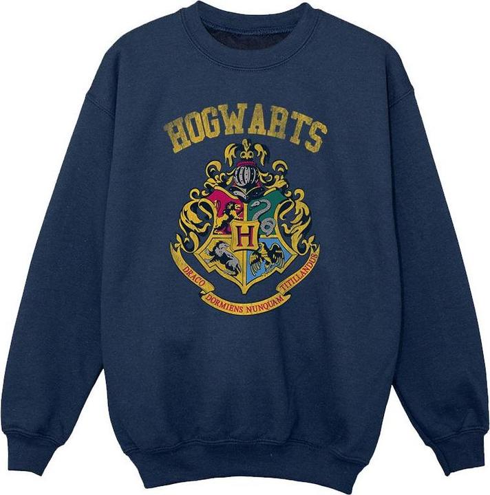 Actual product image Girls Filled Crest Varsity Sweatshirt (104)