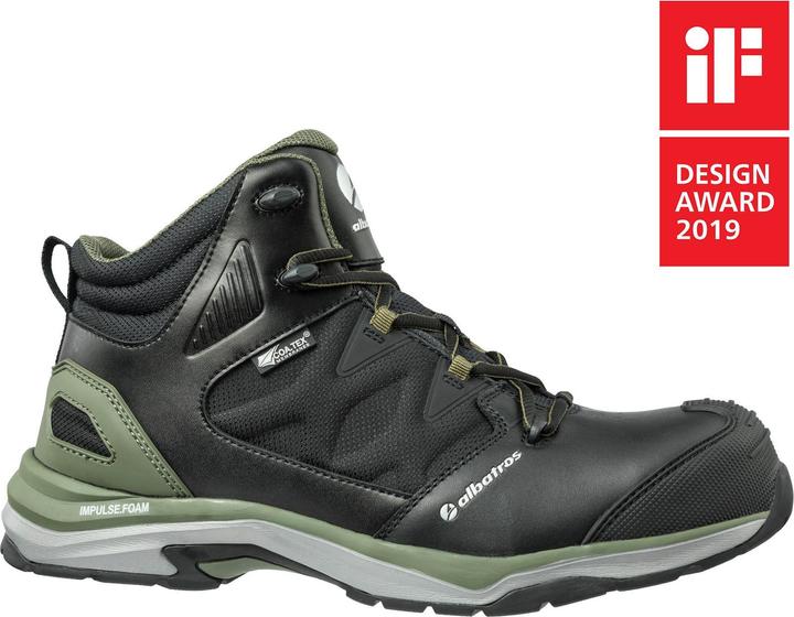 Produktbild Albatros Sicherheitsstiefel ULTRATRAIL OLIVE CTX MID S3 ESD WR HRO SRC (S3, 45)