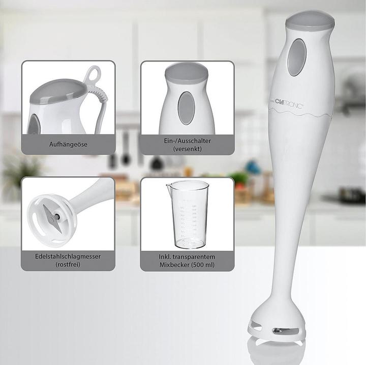 Produktbild Clatronic SM 3577 mit Mixbehälter weiss
