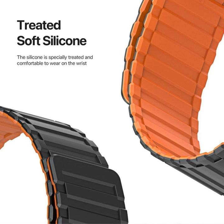 Immagine prodotto Dux Ducis Bracciale KJ (42 mm, 45 mm, 44 mm, 49 mm, Silicone, Magnete)