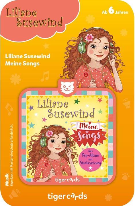 Immagine prodotto Tigermedia Tigercard Liliane Susewind Le mie canzoni (Tedesco)