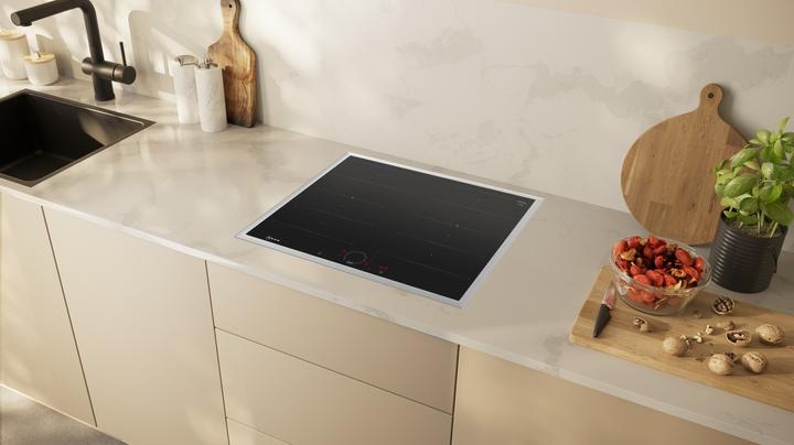 Produktbild Neff N 70, Induktionskochfeld, 60 cm, Schwarz, Mit Rahmen aufliegend, T66SHX4L0
