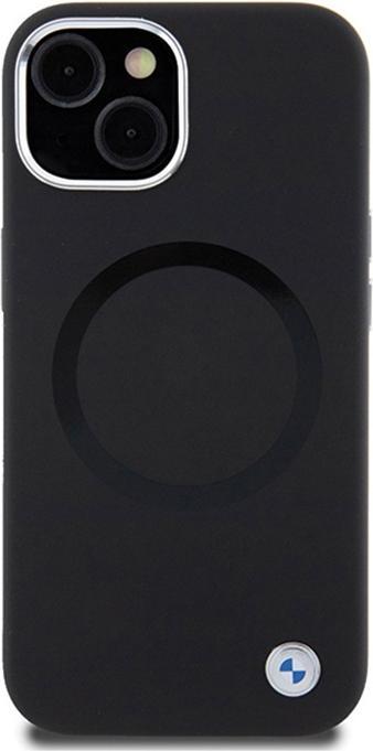 Produktbild BMW BMHMP15SSILBK2 iPhone 15 6.1" czarny/black Signature Liquid Silicone MagSafe (Apple iPhone 15)