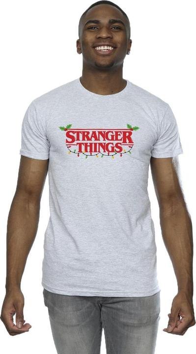Produktbild Netflix Stranger Things Christmas Lights TShirt (L)