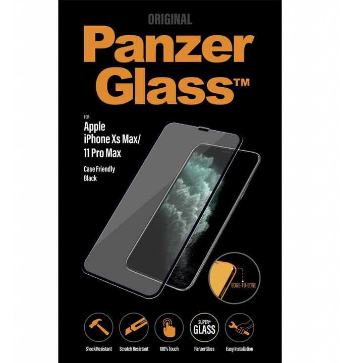 Actual product image PanzerGlass edge to edge (1 Piece, Apple iPhone 11 Pro Max, Apple iPhone XS Max)