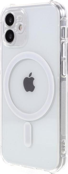Actual product image Totu Design iPhone 12 Mini Rubber Protective Case MagSafe Transparent (Apple iPhone 12 mini)