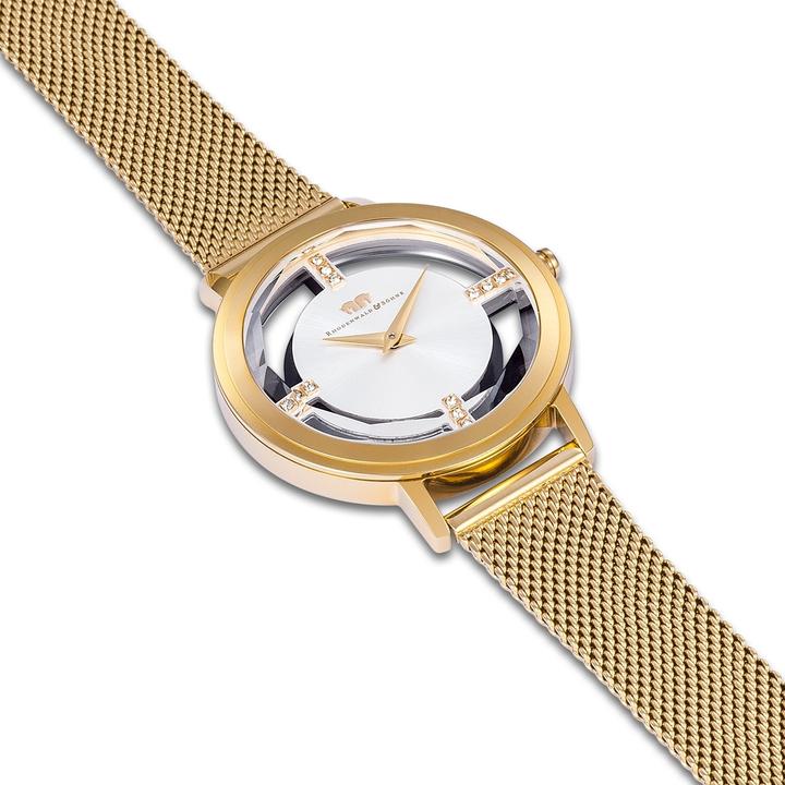Image du produit Montre à quartz pour femme Lucrezia en acier inoxydable or jaune - 33686 (Montre analogique, 36 mm)