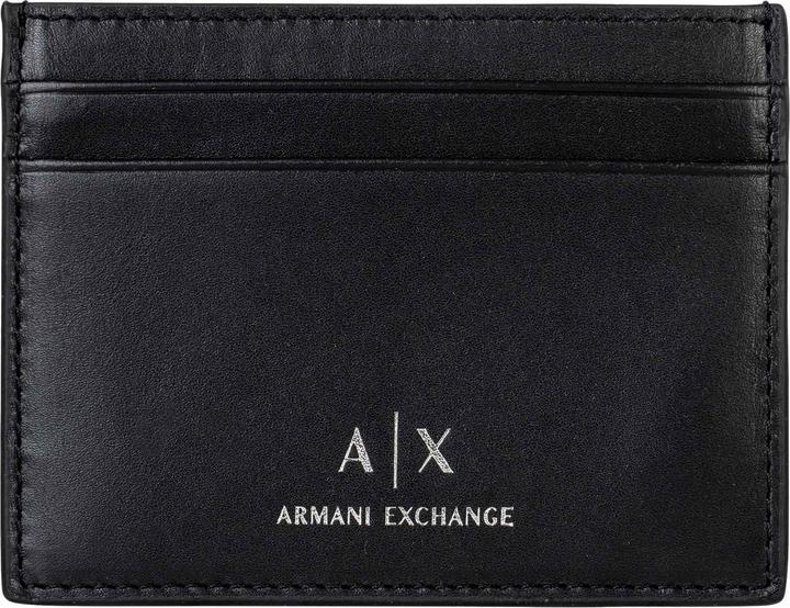 Produktbild Armani Exchange Plain Leather Credit Card Holder