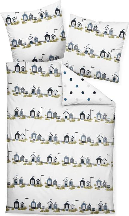 Nutritional values and ingredients Janine Fine fibre bed linen Davos 65166 nautical (Bedding set, 155x220 cm + 80x80 cm)