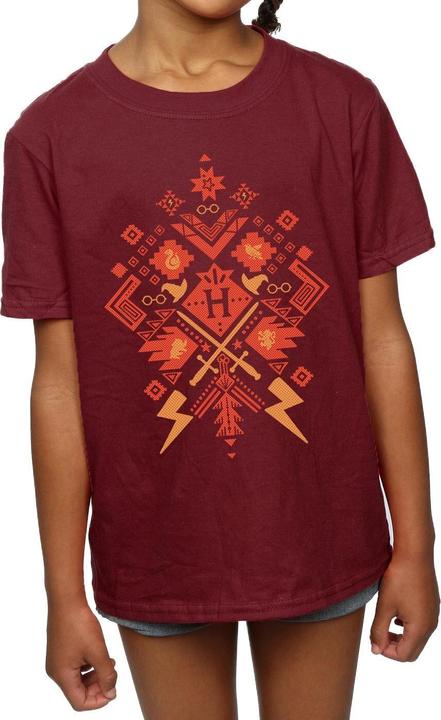 Image du produit - T-shirt CHRISTMAS FAIR ISLE - Fille (116)