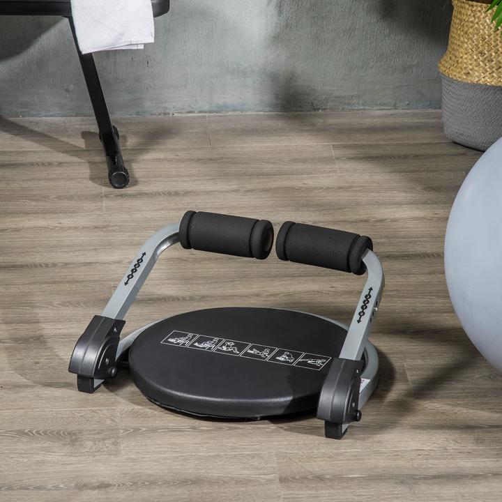 Image du produit Homcom Entraîneur pour abdominaux avec coussin d'assise