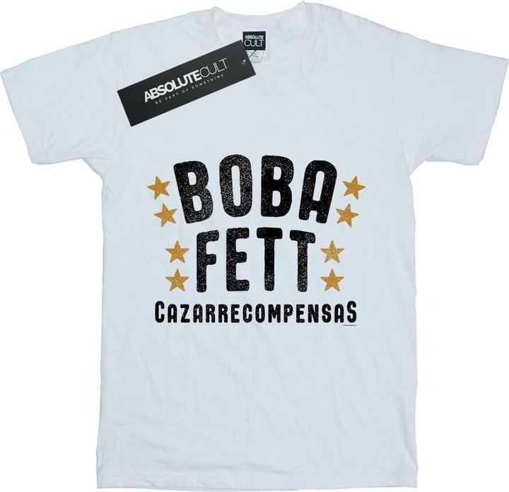 Actual product image Star Wars Mens Boba Fett Legends Tribute T-Shirt (S)