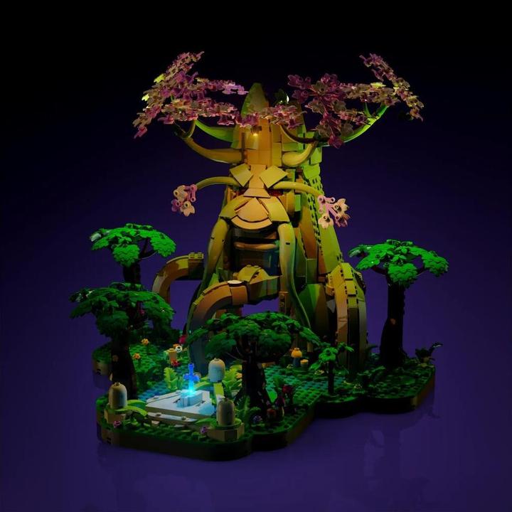 Produktbild Light my bricks LMB 2.0 LED Licht Set für LEGO 77092 The Legend of Zelda - Deku-Baum 2-in-1