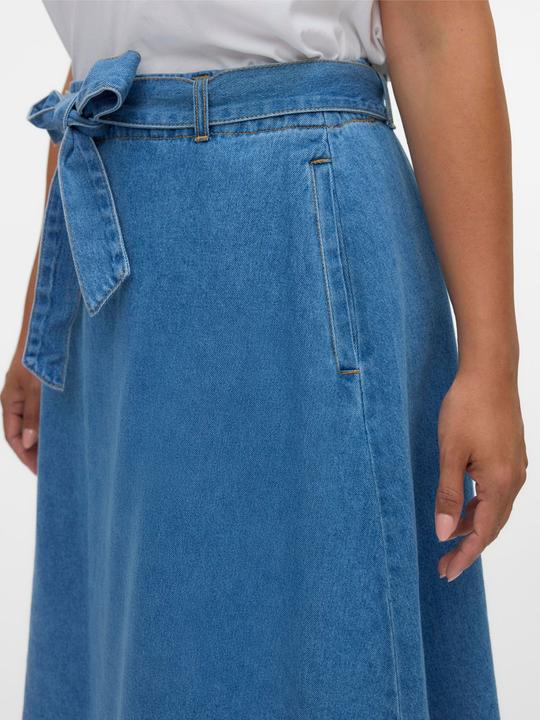 Produktbild Vero Moda VMJOLENE Hohe Taille Midirock Jeansrock (44)