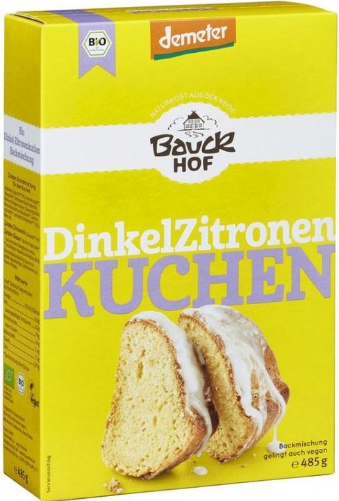 Immagine prodotto Bauckhof Miscela per torte al limone di farro biologica (485 g)