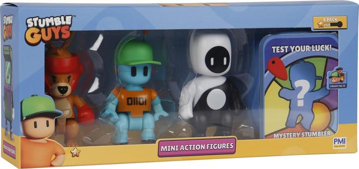 Produktbild Pmi Kids World Stumble Guys S2 Mini Action Figures - 4 Pack Ver.C