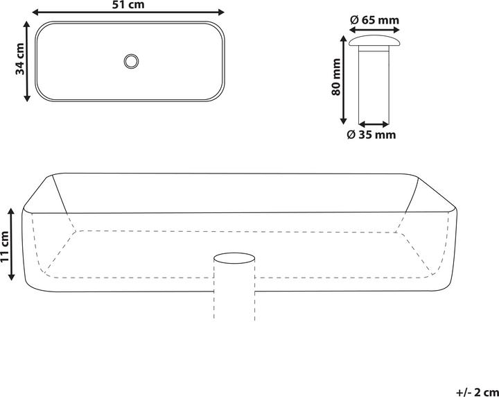 Immagine prodotto Beliani Chivana (340 mm, 510 mm)