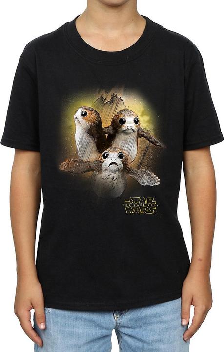 Image du produit Star Wars T-Shirt garçon Porg en coton brossé (116)