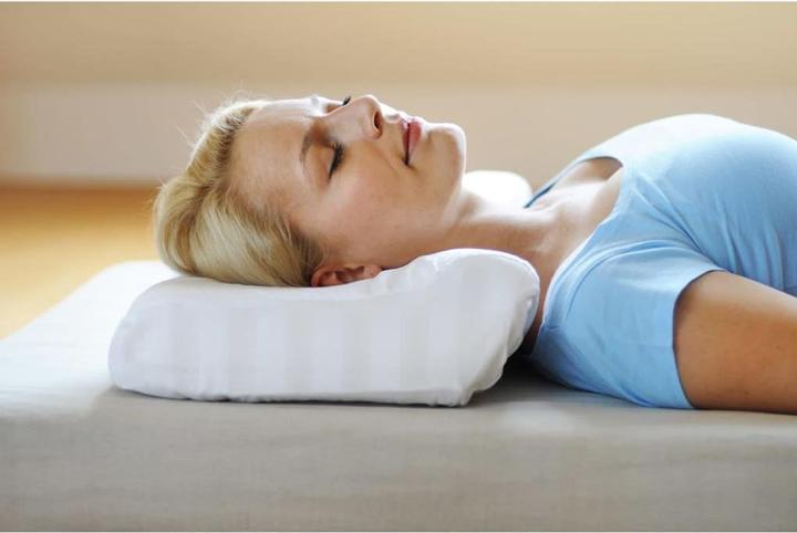 Image du produit Sissel Oreiller cervical Soft Deluxe avec housse en satin 63 x 33 cm (63 x 33 cm)