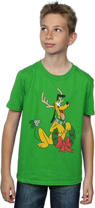 Immagine prodotto Disney Pluto Christmas Reindeer Maglietta Ragazzi (140, 146)