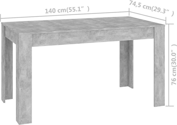 Immagine prodotto VidaXL Georgie (140 x 74,5 x 76 cm)