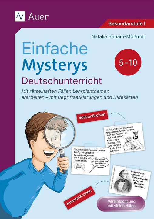 Produktbild Einfache Mysterys Deutschunterricht 5-1 (Deutsch, Natalie Beham-Mössmer, 2024)