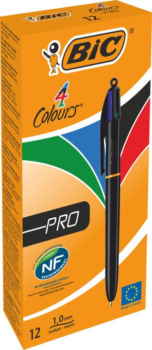 Image du produit Bic Stylo à bille multicolore (Noir, 4 x)