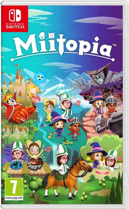 Actual product image Nintendo Miitopia (Switch, Multilingual)