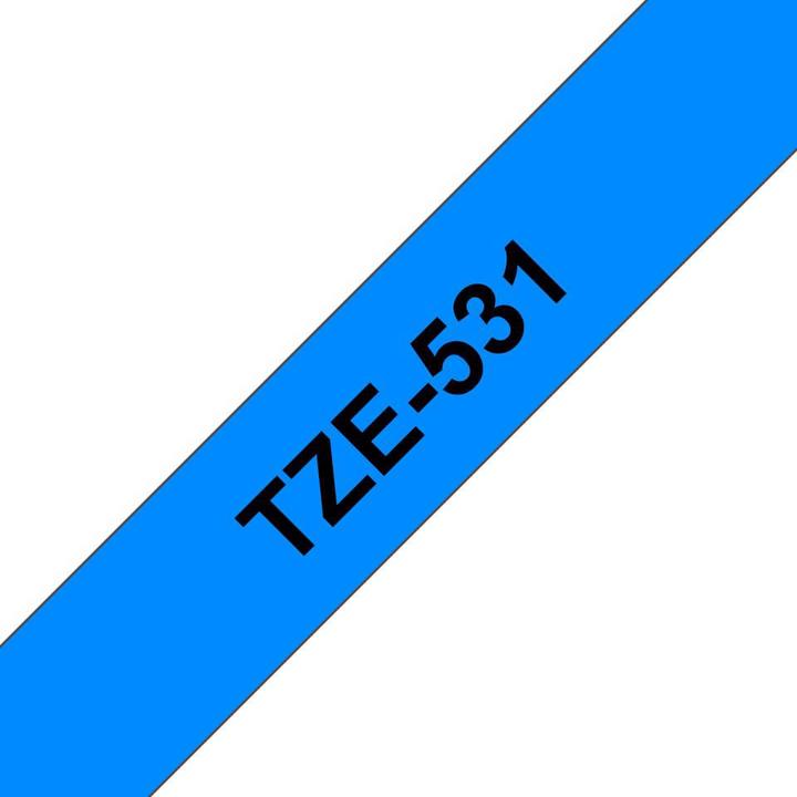 Produktbild Brother Tze-531 (1.20 cm, Blau, Schwarz)