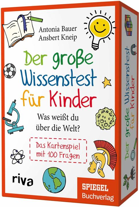 Immagine prodotto Der grosse Wissenstest für Kinder – Was weisst du über die Welt? (Tedesco, Antonia Bauer, Ansbert Kneip, 2020)