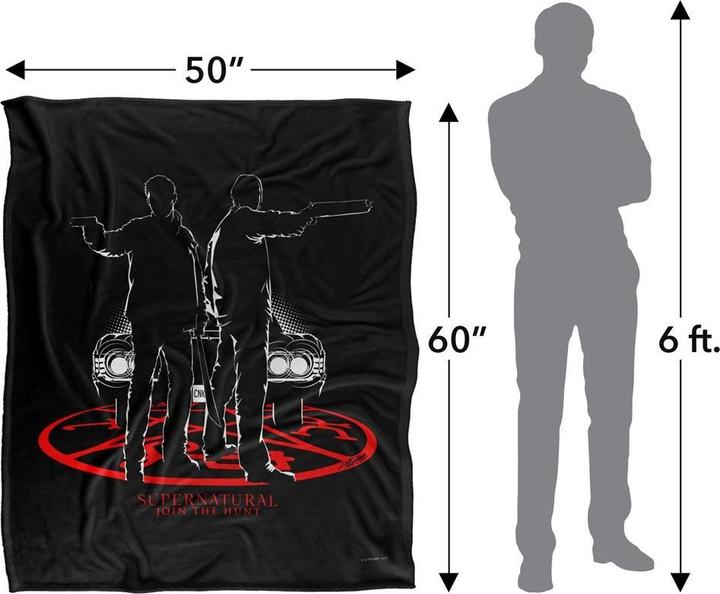Produktbild Supernatural Decke Silhouette (152 x 127 cm)