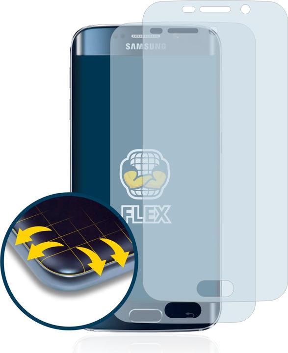 Actual product image BROTECT Full-Cover Protector (2 Piece, Samsung Galaxy S6 Edge)