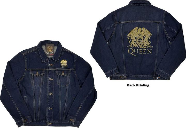 Image du produit Queen Adulte Veste Classic Crest Denim (M)