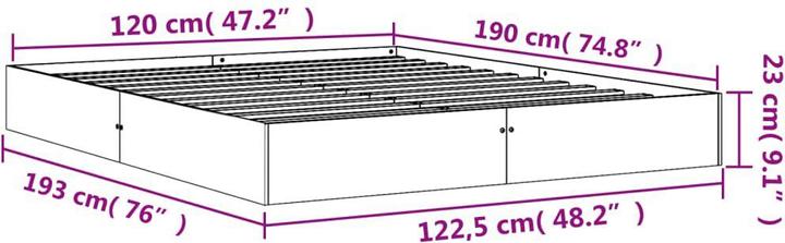 Actual product image VidaXL Pegeen (120 x 190 cm)