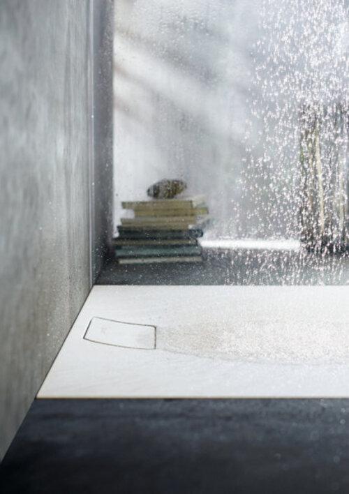 Image du produit Duravit Receveur de douche rectangulaire STONETTO 1400x800x50mm béton gris