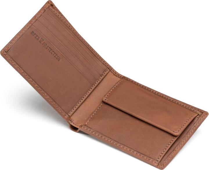 Image du produit Farmhood Porte-monnaie Nashville protection RFID cuir 11 cm