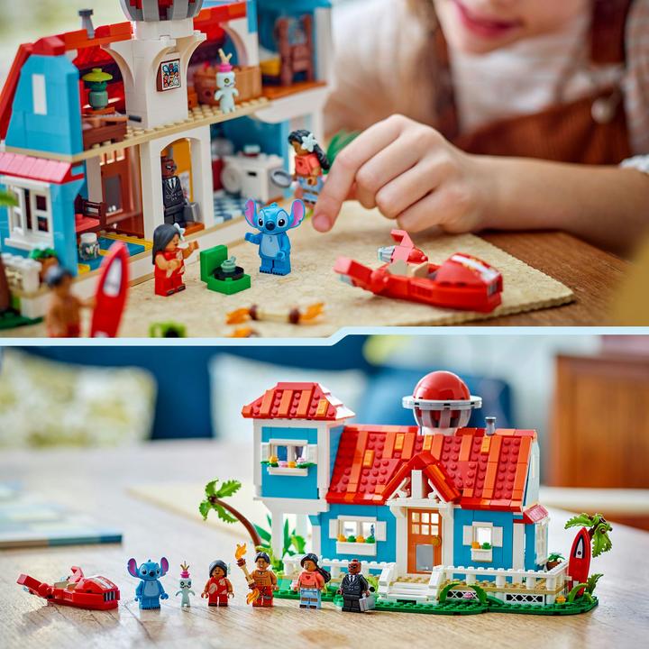 Image du produit LEGO La maison de plage de Lilo et Stitch (43268, LEGO Disney)