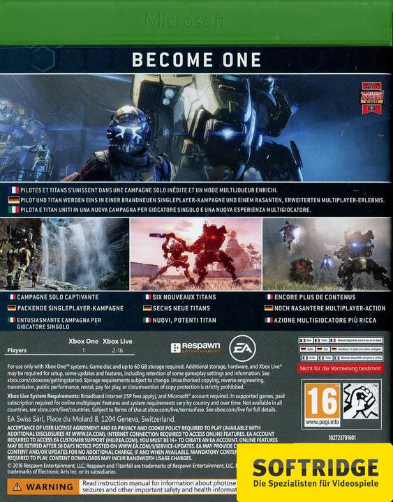 Actual product image EA Games Titanium case 2 (Xbox One X, Xbox Series X, DE)