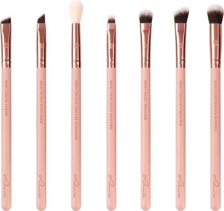 Actual product image Luvia Cosmetics - Essential Brushes Rose Golden Vintage (Set)