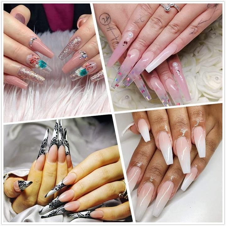 Produktbild Makartt Poly Nagel (Set, 001 Clear, 008 Natural Pink, 009 Dark Pink)