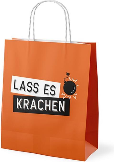 Image du produit Lavida Sac cadeau Manntastisch rouge (Pochette cadeau)
