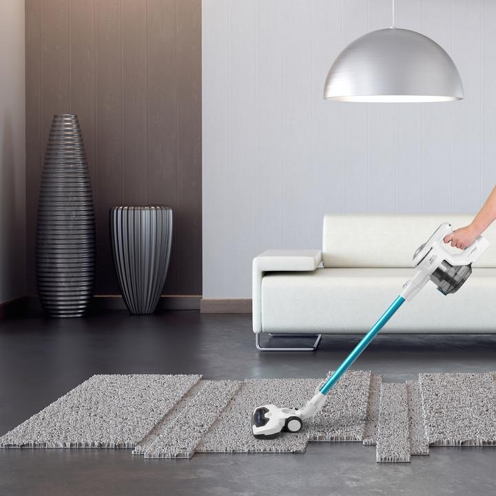 Produktbild ECG VT 3620 2in1 Jean Stick vacuum cleaner, Up to 40 minutes run time per charge