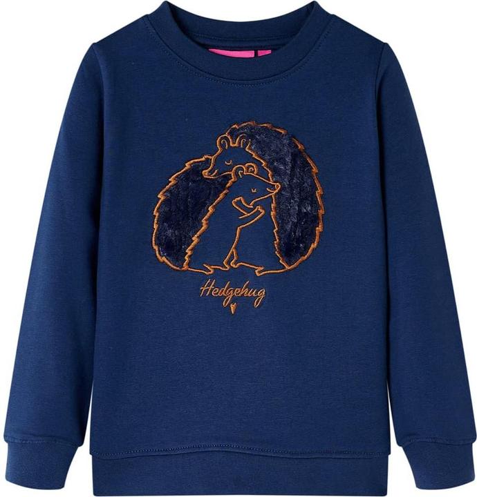 Immagine prodotto VidaXL Felpa da bambino blu navy 92,Materiale: 95 % cotone. 5 (92)
