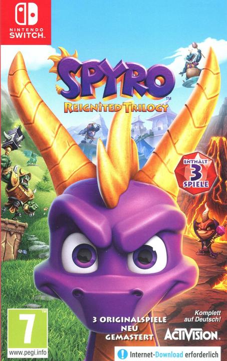 Image du produit Activision Spyro Reignited Trilogy (Switch, Switch Lite, Switch OLED, Multilingue)