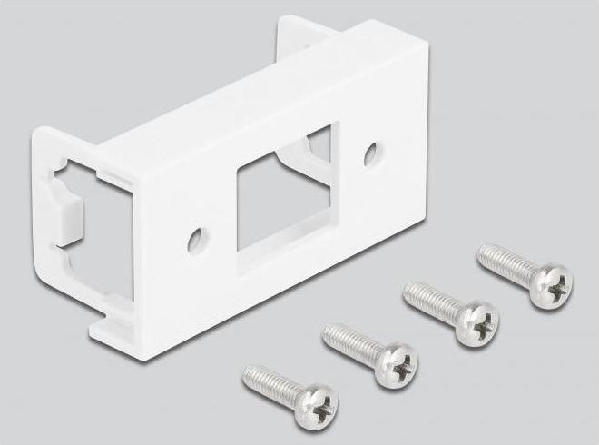 Immagine prodotto Delock Cavo di prolunga di rete per Easy 45 modulo S/FTP da jack RJ45 a jack RJ45 Cat.6A 1 m nero (S/FTP, CAT6a, 1 m)