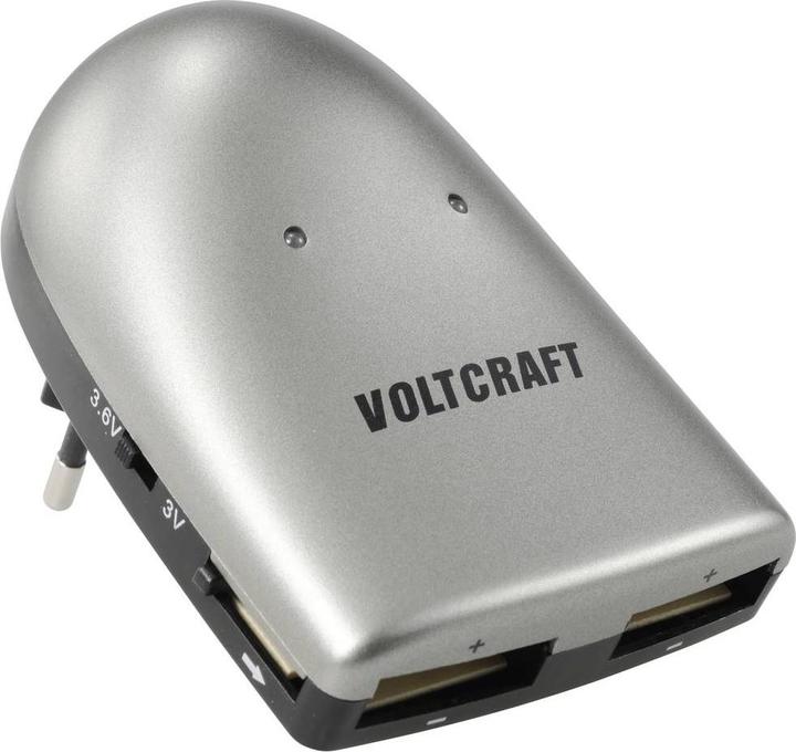 Produktbild Voltcraft Knopfzellen-Ladegerät (1 Stk., Ladegerät ohne Akku)