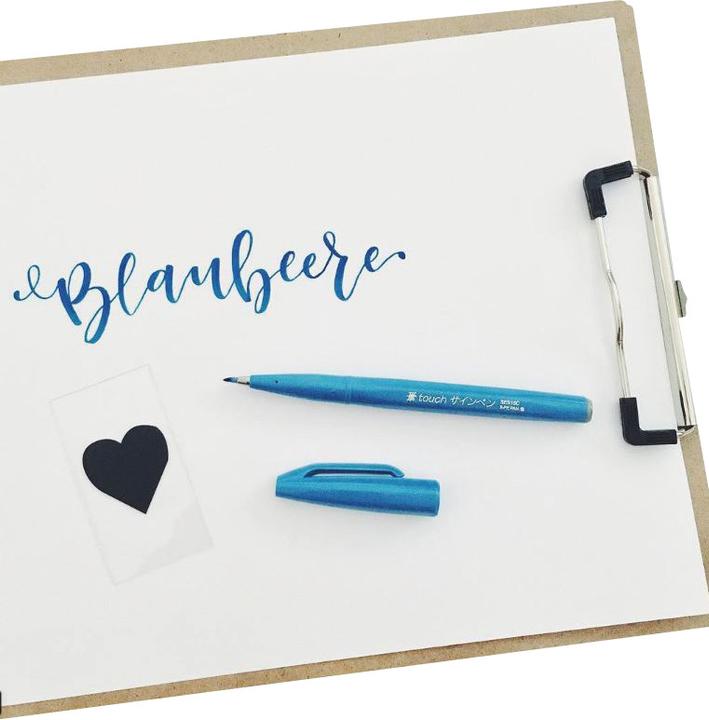 Produktbild Pentel Pinselstift Sign Pen Brush (Wasserblau, 1 x)